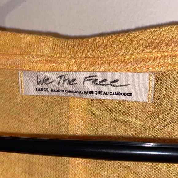 We the Free Free People crop top short sleeve T-shirt - Picture 6 of 8
